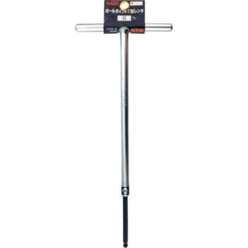 ワイズ　ボールポイントＴ型レンチ６ｍｍ　620-60