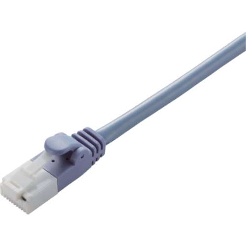 ■エレコム　Ｃａｔ５ｅ対応ツメ折れ防止ＬＡＮケーブル　２ｍ　ブルー　LDCTTBU2RS