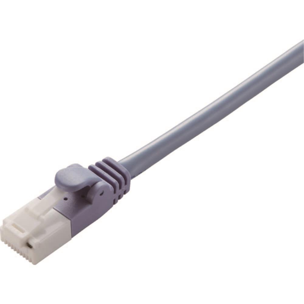 ■エレコム　Ｃａｔ５ｅ対応ツメ折れ防止ＬＡＮケーブル　１０ｍ　ブルー　LDCTTBU10RS LDCTTBU10RS