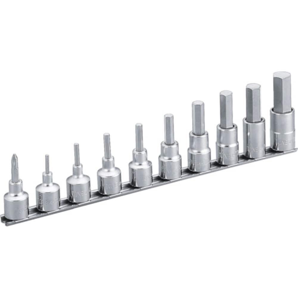 ■ＴＯＮＥ　ヘキサゴンソケットセット（ホルダー付）　１０ｐｃｓ　HH410 HH410