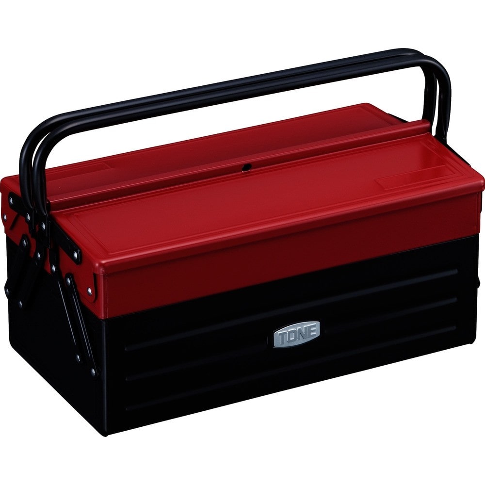 TONE ツールケース（メタル） V形2段式 410X220X190mm BX420