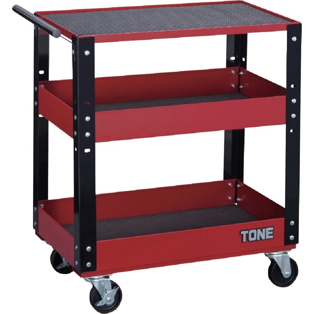 TONE 整備用工具セット ツールキャビン レッド 幅714×奥行441×高さ860mm TC6101R