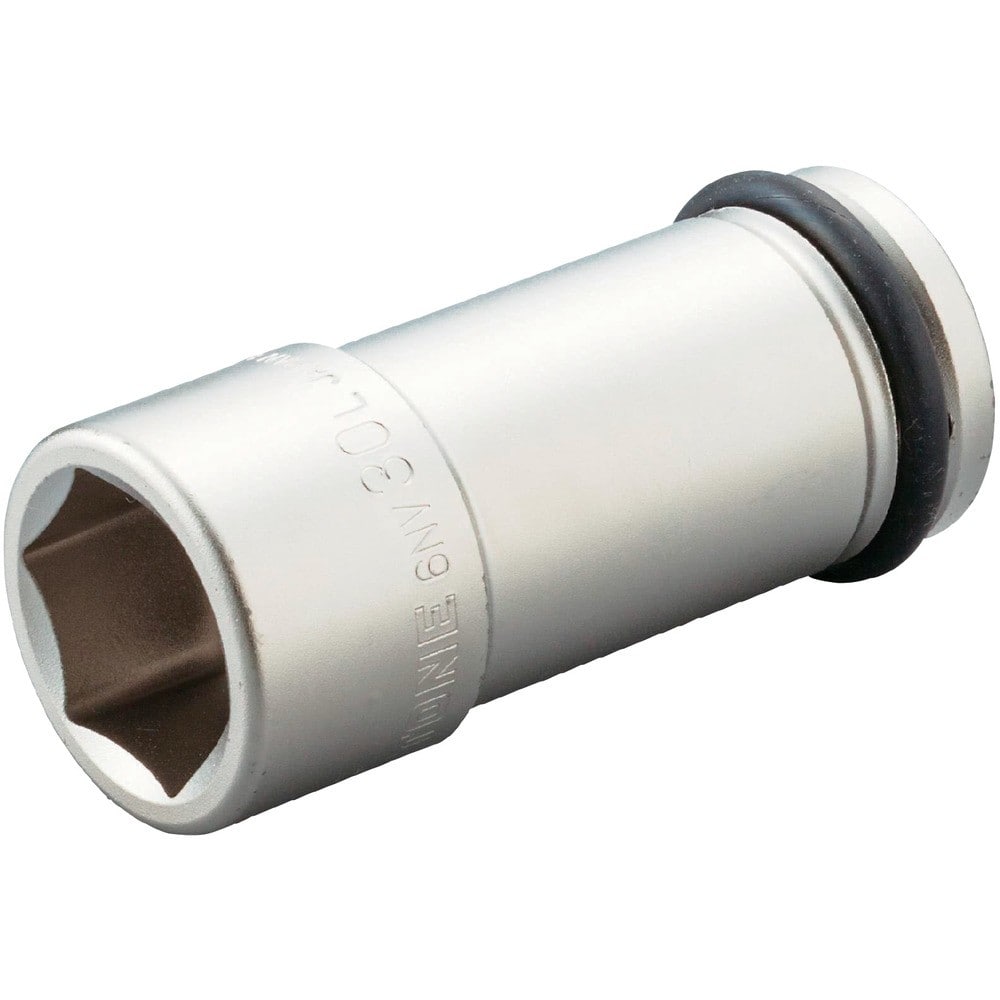 TONE インパクト用ロングソケット 対辺寸法30mm 差込角19.0mm 全長100mm HG6NV-30L