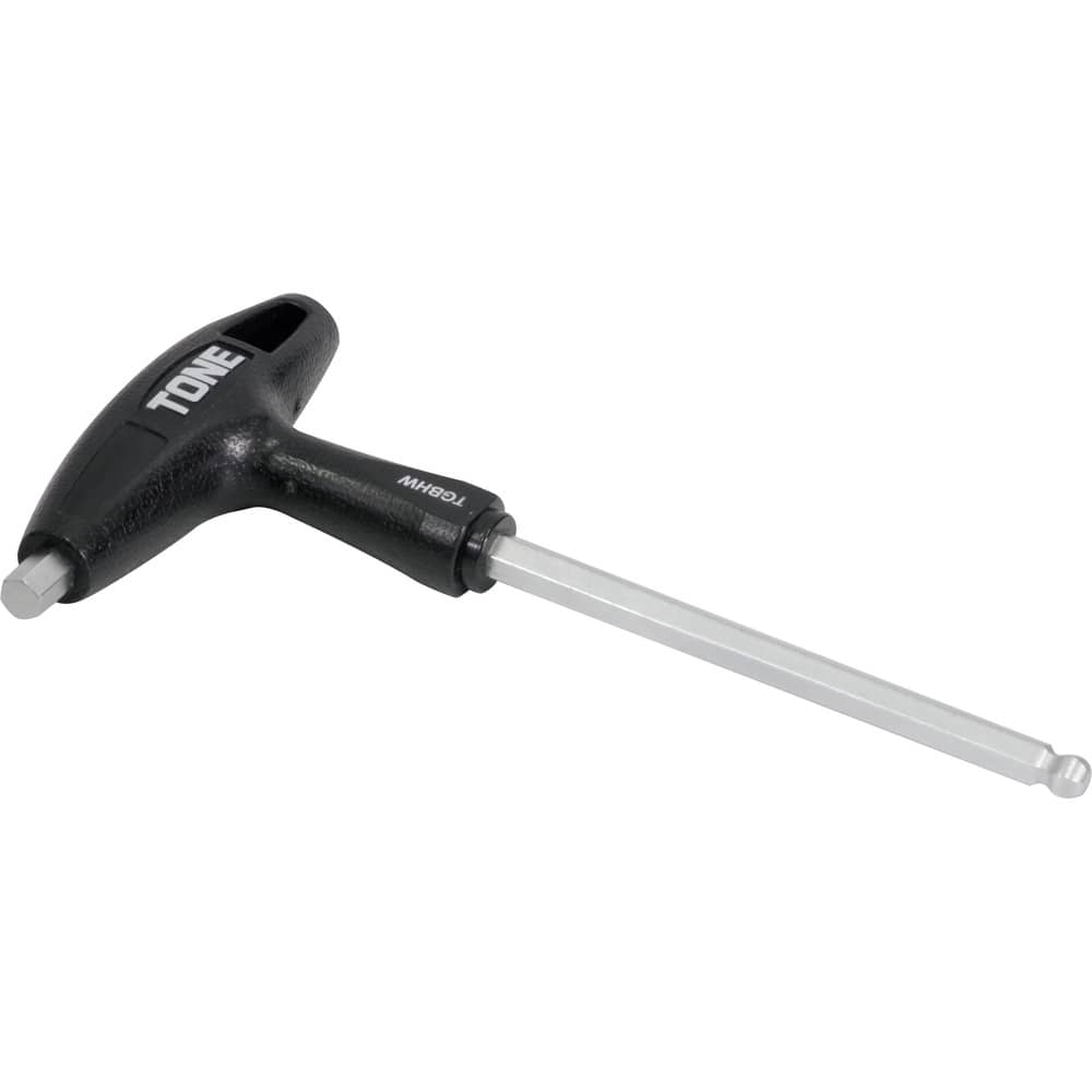 TONE ボールポイント六角棒レンチ（T形） グリップボールポイントヘキサゴンレンチ 対辺寸法6mm TGBHW-06