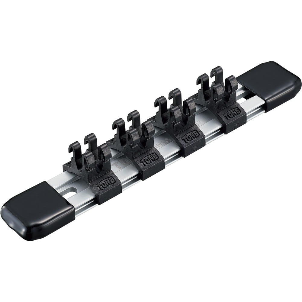 TONE ソケットホルダー（アルミタイプ） クリップ数4個 全長150mm SH2404