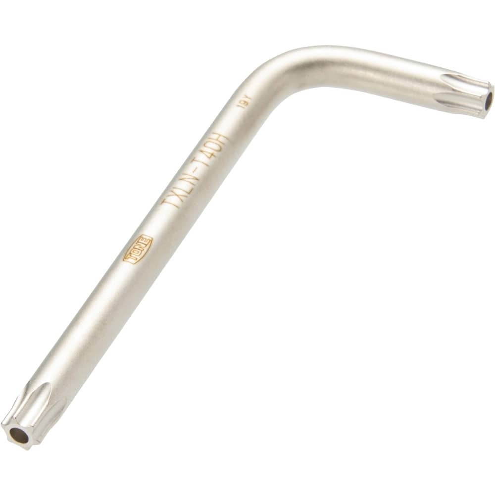 TONE トルクスL形レンチ T27 刃先T27首下寸法（MM）27全長（MM）76