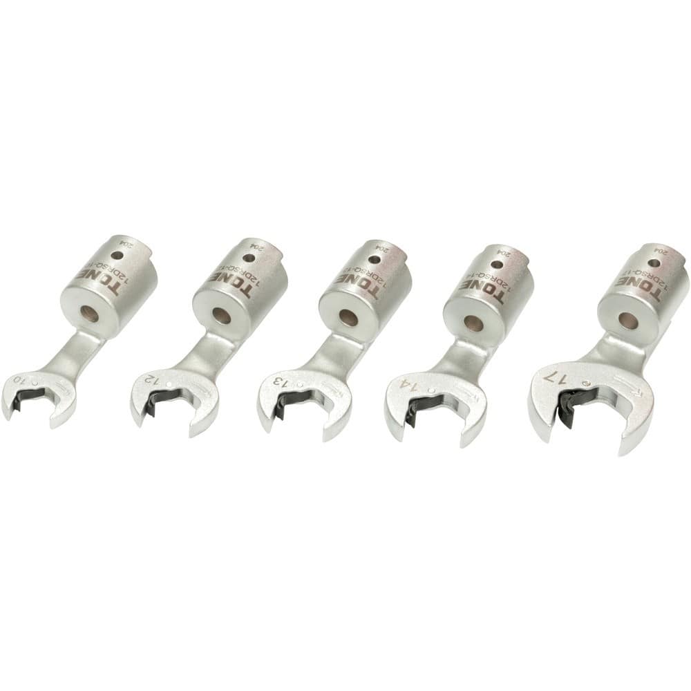 TONE 差替式トルクレンチ用交換クイックスパナヘッドセット T12Dシリーズ 5点セット 12DRSQ50