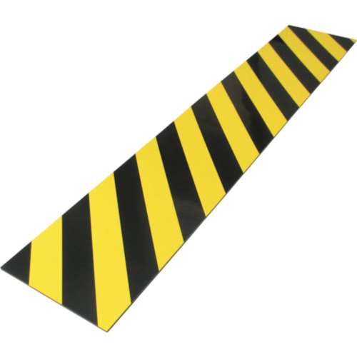 ■エル日昌　ＮＥＷトラクッション　黄／黒　８ｍｍ×２００ｍｍ×２ｍ　TR-200-2-8T