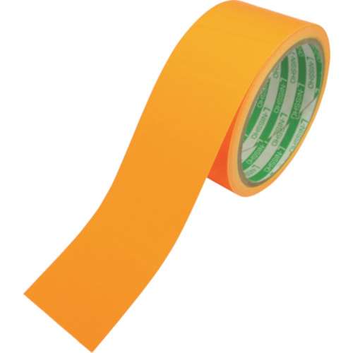 ■日東エルマテ　蛍光テープ　４５ｍｍＸ５ｍ　オレンジ　LK45OR