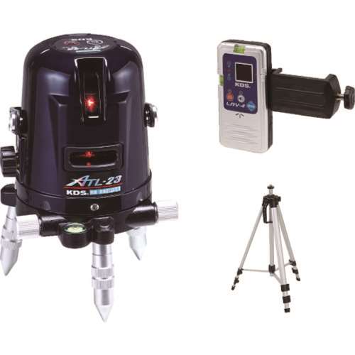 ■ＫＤＳ　オートラインレーザーＡＴＬ‐２３受光器・三脚付　ATL-23RSA