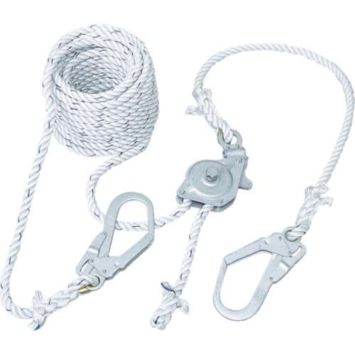 ■ツヨロン　水平親綱緊張器付ＧＣハリップ１５ｍ　GCH15BX