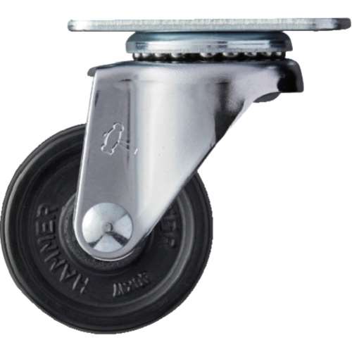 ハンマー　Ｅ型　自在ゴム車　４０ｍｍ　420ER40BAR01