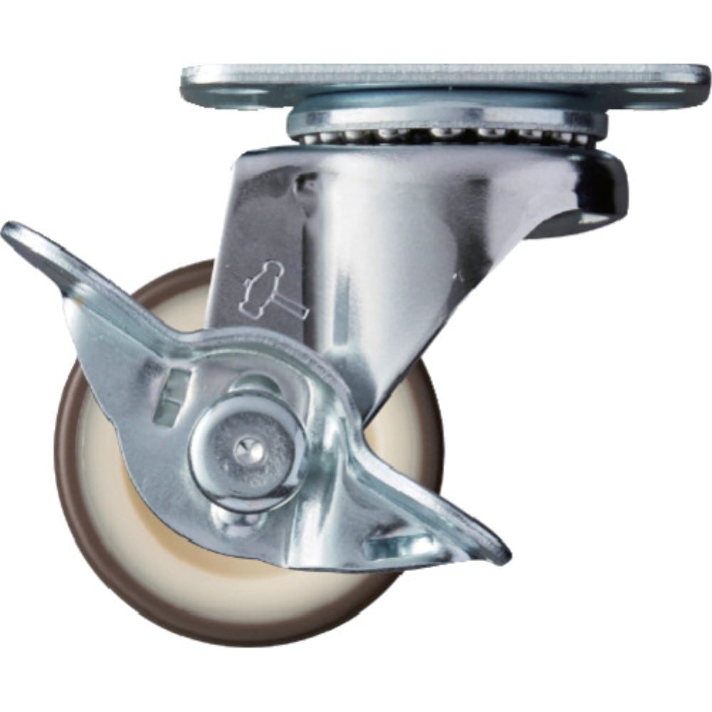 ■ハンマー　Ｅシリーズ自在ブレーキ付ウレタン車　４０ｍｍ　415EUR40BAR01 415EUR40BAR01