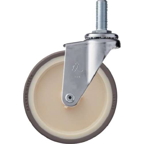 ■ハンマー　Ｅシリーズねじ込みタイプ自在ウレタン車　１２５ｍｍ　420EAUR125BAR01