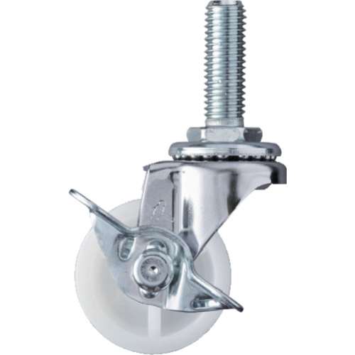 ■ハンマー　Ｅシリーズねじ込みタイプ自在ＳＰ付ナイロン車　４０ｍｍ　415EAN40BAR01