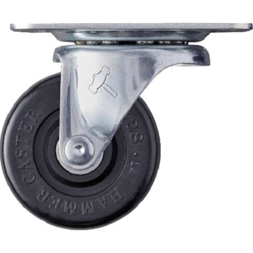 ハンマー　Ｇシリーズ４４０タイプ自在ゴム車　６５ｍｍ　440GR65BAR01