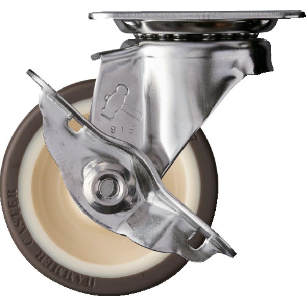 ■ハンマー　Ｓ型　オールステンレス　自在ＳＰ付ウレタンＢ車　７５ｍｍ　315SUB75BAR01 315SUB75BAR01