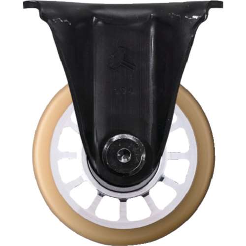 ■ハンマー　低床式　重荷重用　固定　ウレタン車　Ｂ入り７５ｍｍ　540SRBAU75BAR01