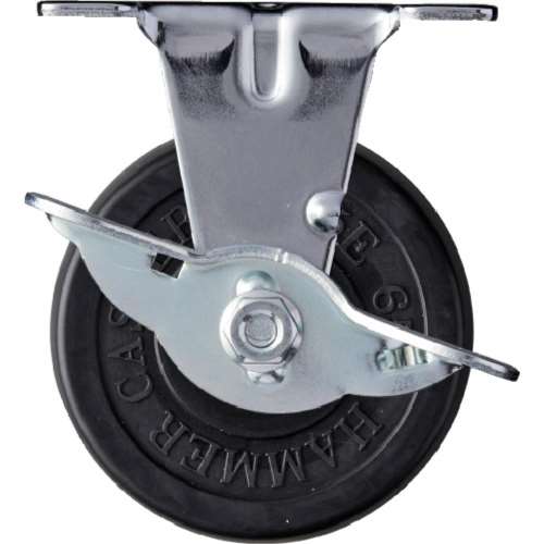 ■ハンマー　Ｅ型　固定ＳＰ付　ゴム車　６５ｍｍ　415ERR65BAR01