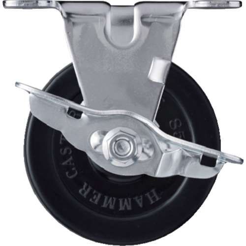 ■ハンマー　Ｅ型　固定ＳＰ付　ゴム車　８５ｍｍ　415ERR85BAR01