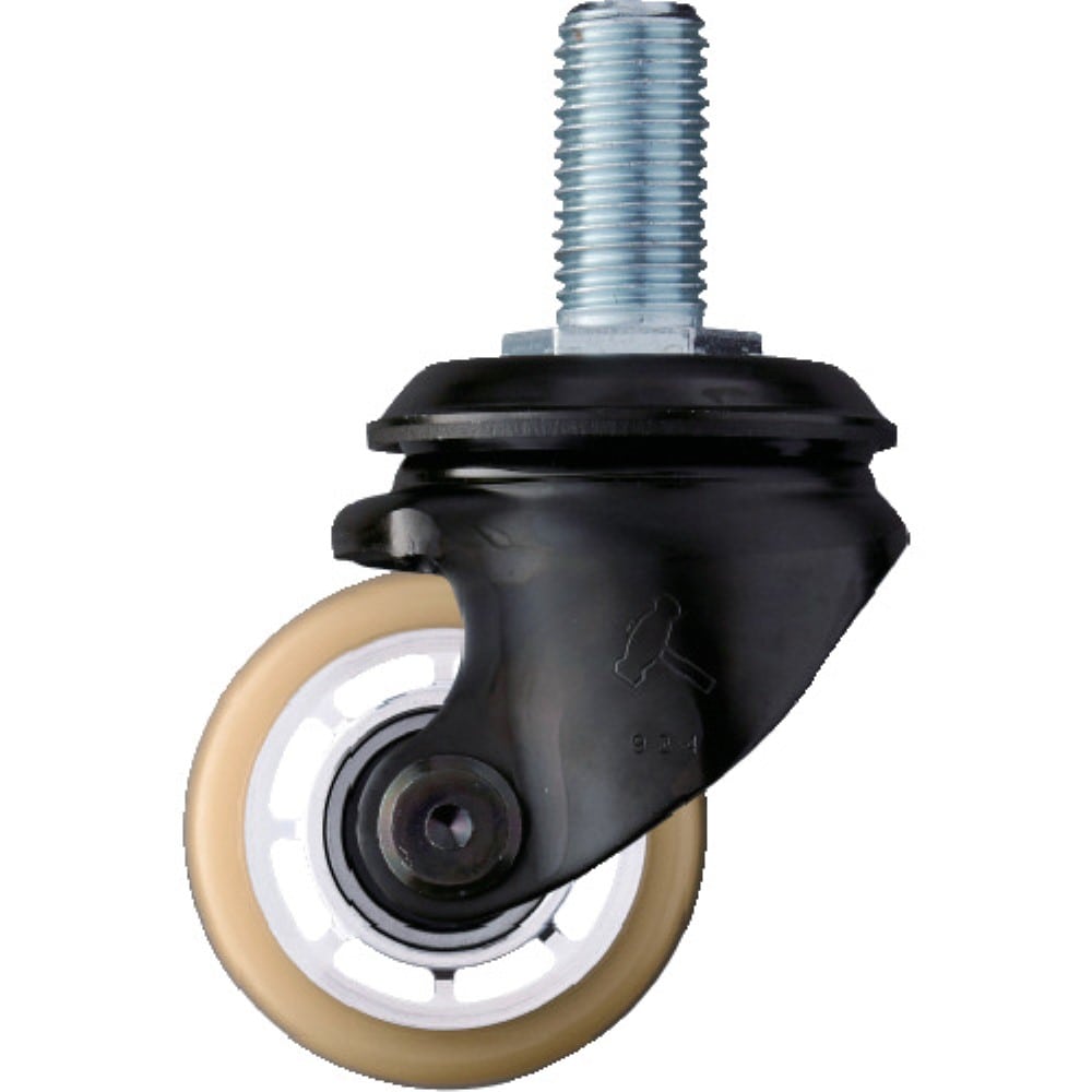 ■ハンマー　低床式　重荷重用　ねじ式ウレタン車Ｂ入り　６５ｍｍ　Ｍ２０ＸＰ２．５　540SABAU65BAR01 540SABAU65BAR01