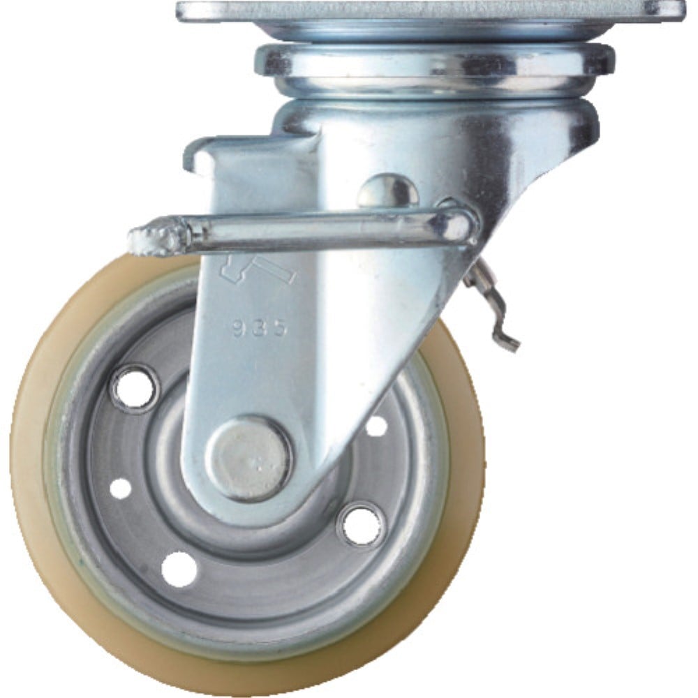 ■ハンマー　Ｊ型自在　ＳＰ付　ウレタン車Ｂ入り　１００ｍｍ　413JUBB100BAR01 413JUBB100BAR01