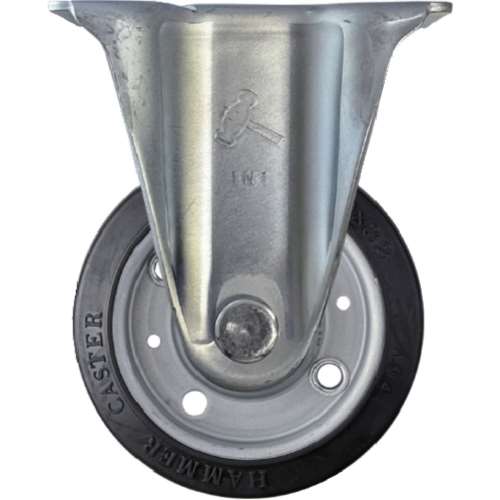 ■ハンマー　Ｊシリーズ　固定ゴム車Ｂ入り　１００ｍｍ　420JRRBB100BAR01
