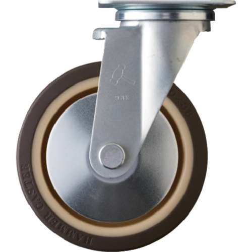 ■ハンマー　特殊鋼　熱処理金具　自在ウレタンＢ車　１５０ｍｍ　420YSUB150BAR01