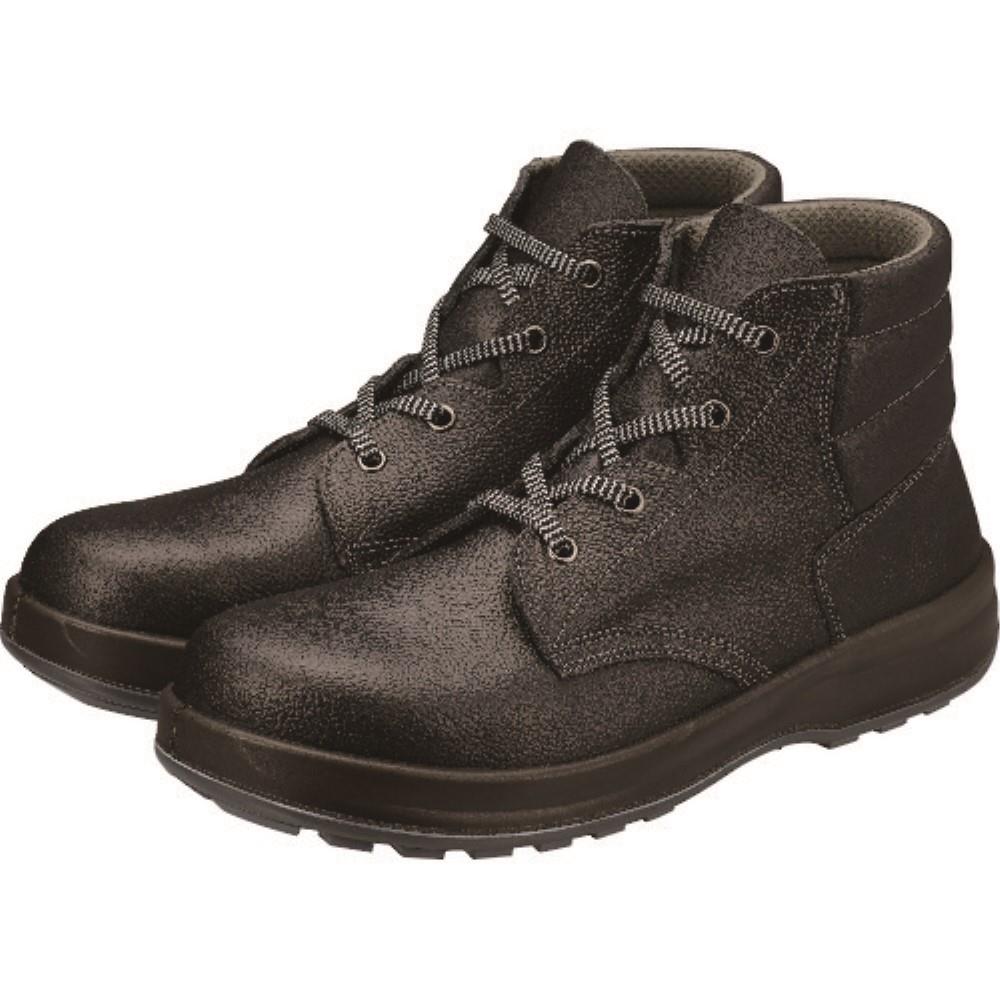 ■シモン　安全靴　編上靴　ＳＳ２２黒　２５．０ｃｍ　SS22-25.0 SS22-25.0