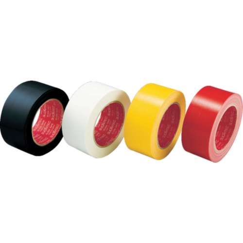 ■スリオン　カラー布粘着テープ５０ｍｍ　レッド　343702-RD-00-50X25