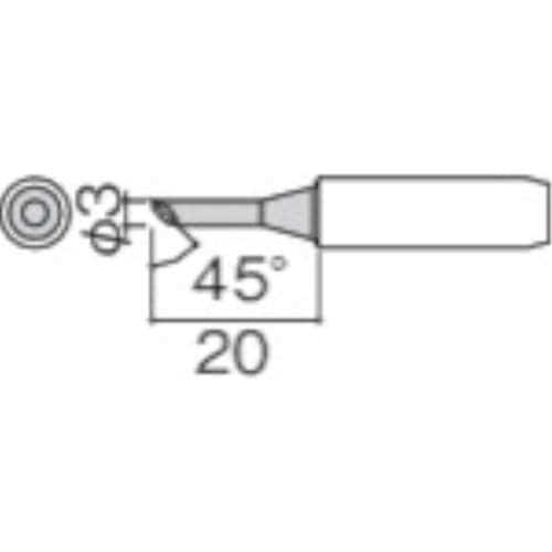■白光　こて先　３Ｃ型　面のみ　900L-T-3CF