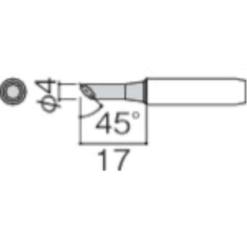 ■白光　こて先　４Ｃ型　面のみ　900M-T-4CF