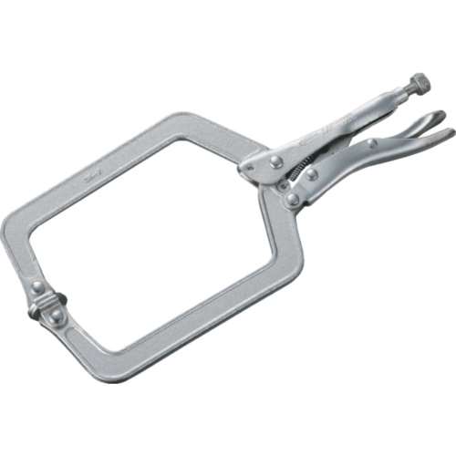 ■エビ　バイスプライヤ　Ｃ型（皿付）　２５０ｍｍ　VC225S