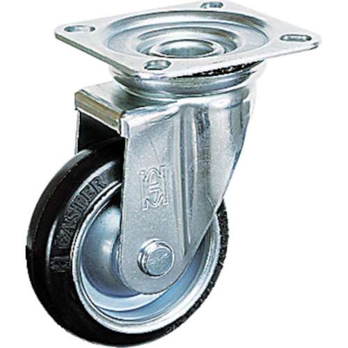 ■ＯＨ　プレスキャスター　自在　ゴム車　２５０ｍｍ　OHJ250