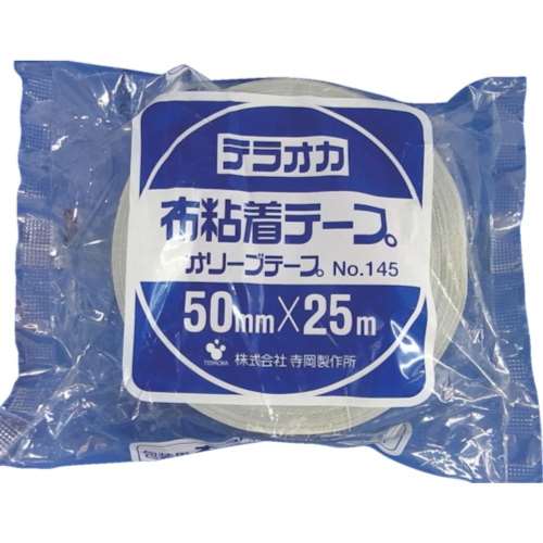 ■ＴＥＲＡＯＫＡ　カラーオリーブテープ　ＮＯ．１４５　緑　５０ｍｍＸ２５Ｍ　145 GR-50X25