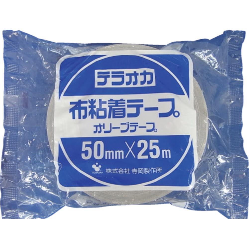 ■ＴＥＲＡＯＫＡ　カラーオリーブテープ　ＮＯ．１４５　灰　５０ｍｍＸ２５Ｍ　145 GY-50X25 145 GY-50X25