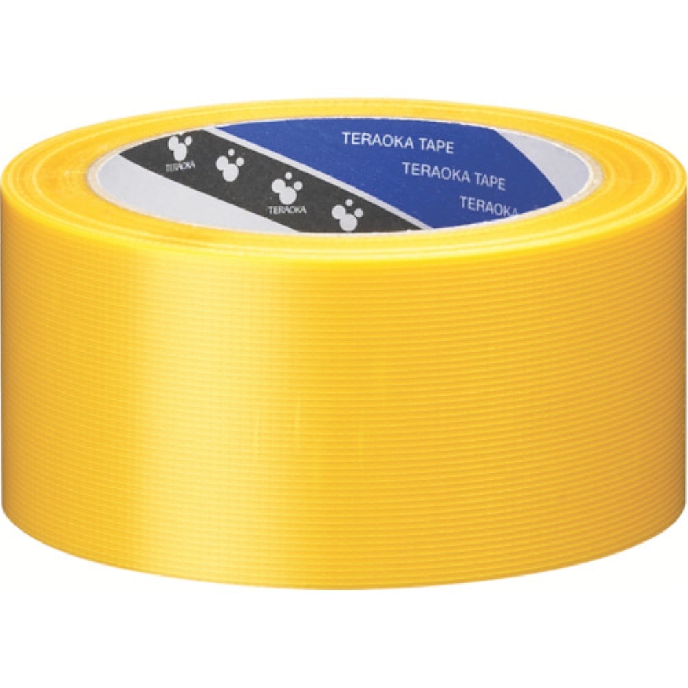 ＴＥＲＡＯＫＡ　Ｐ－カットテープ　ＮＯ．４１４０　黄　５０ｍｍＸ２５Ｍ　4140 Y-50X25 4140 Y-50X25