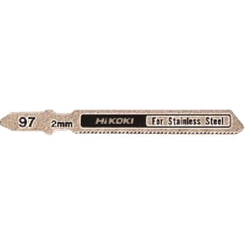 ■HiKOKI (ハイコーキ) 旧日立工機　ジグソーブレード　ＮＯ．９７　７７Ｌ　２１山　５枚入り　00963400