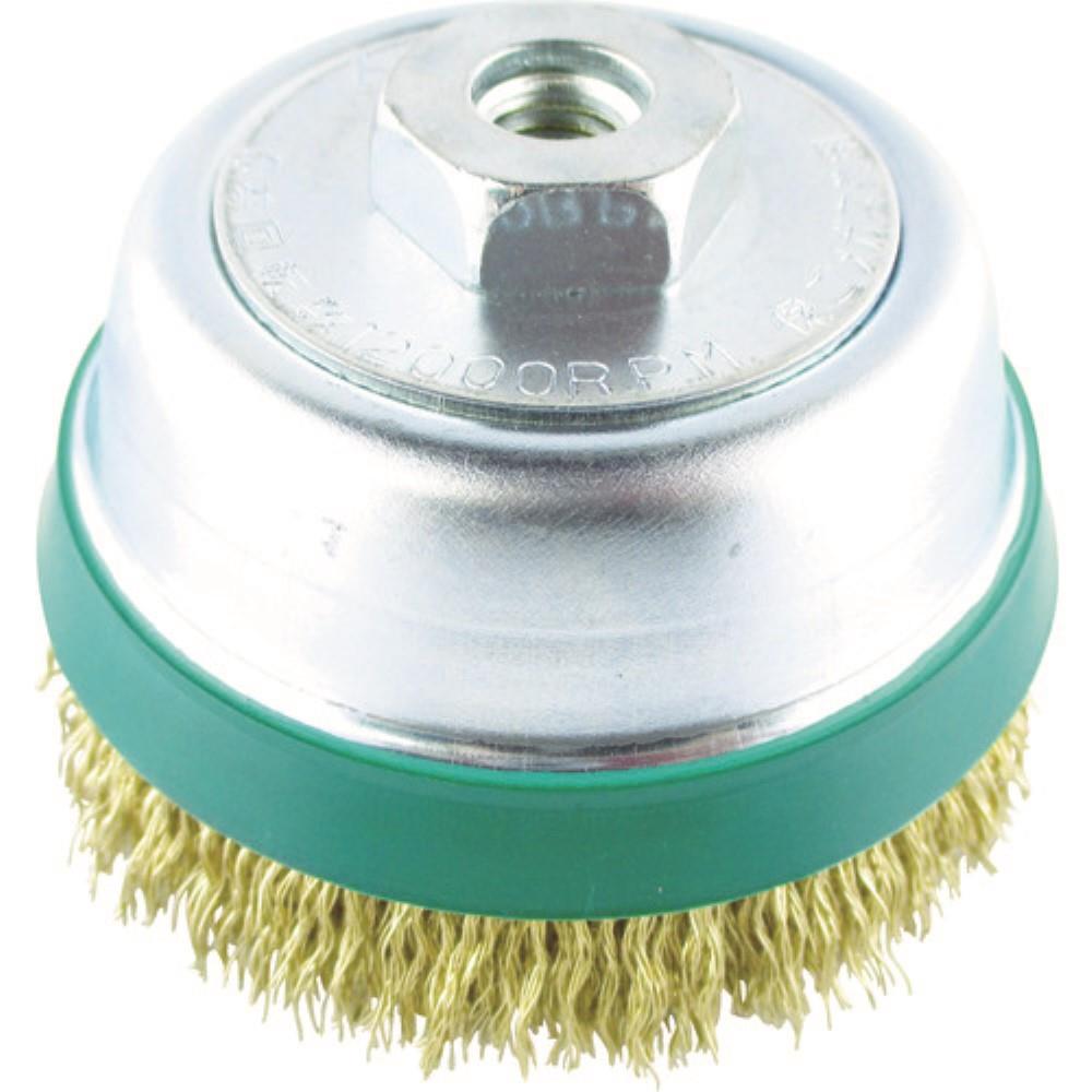 ■HiKOKI (ハイコーキ) 旧日立工機　ワイヤブラシ　９０ｍｍ　（カップ形）　ネジ式　00316333 316333