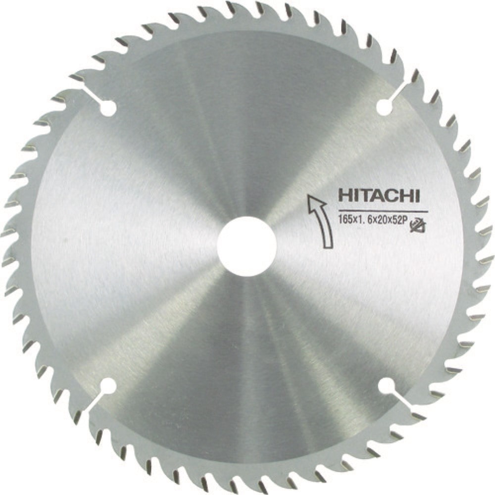 HiKOKI (ハイコーキ) 旧日立工機　チップソー（木材用）　１６５ｍｍＸ２０　５２枚刃　00320267 320267