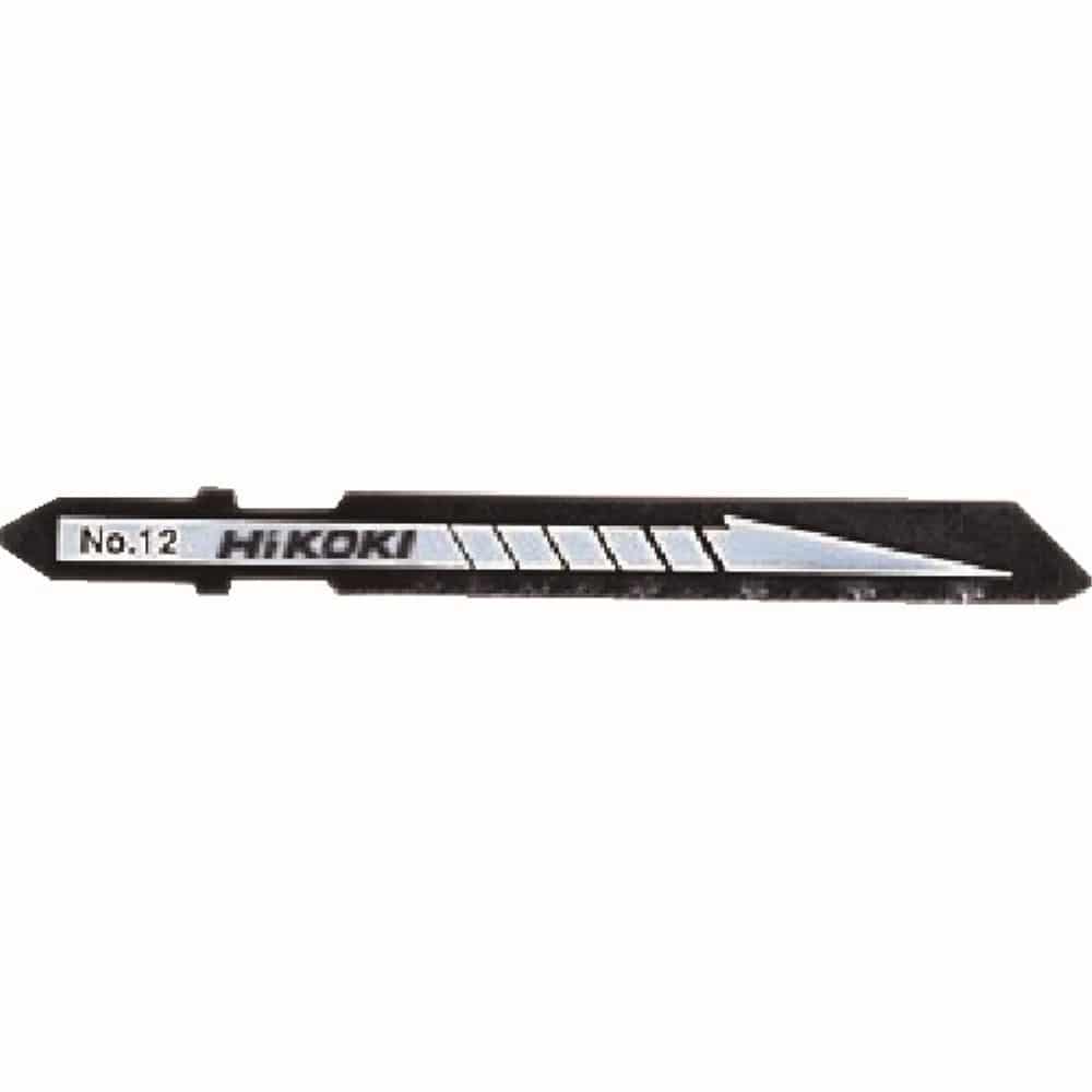 ■HiKOKI (ハイコーキ) 旧日立工機　ジグソーブレード　ＮＯ．１２　７７Ｌ　２０山　５枚入り　00320467 320467