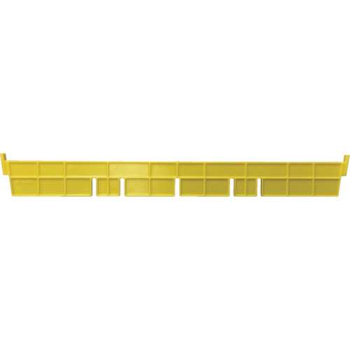 ■ＤＩＣ　Ｆ型コンテナＦ‐４用長手仕切板：３６５×４２　黄　F-4L　Y(ｲｴﾛｰ)