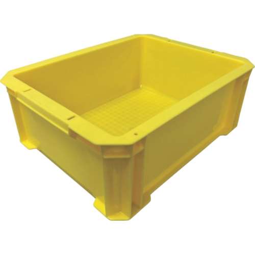■ＤＩＣ　ＤＡ型コンテナＤＡ‐９　外寸：Ｗ３６６×Ｄ２８０×Ｈ１３６　黄　DA-9　Y(ｲｴﾛｰ)