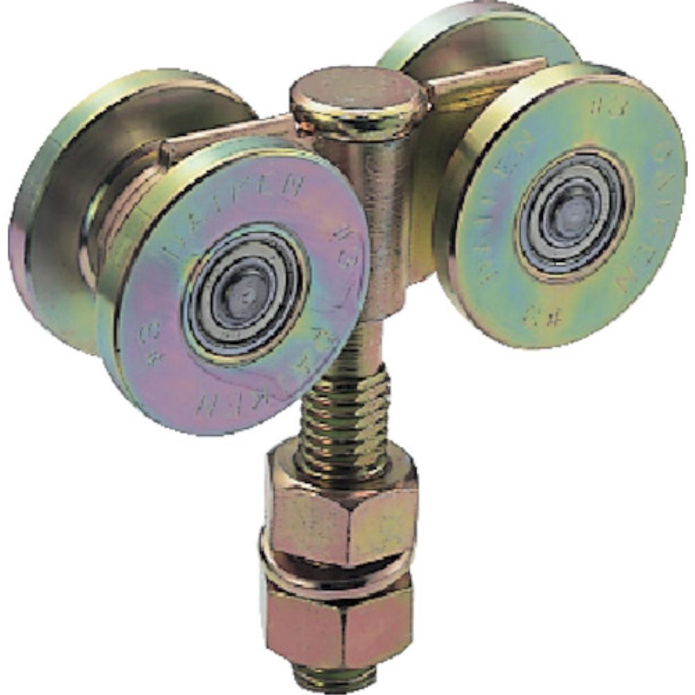 ■ダイケン　３号ドアハンガー用ベアリング複車　#3-4WH-B　(ｽﾁｰﾙ) #3-4WH-B　(ｽﾁｰﾙ)
