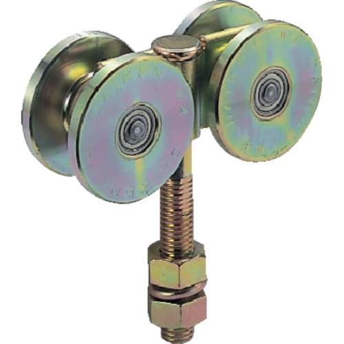 ■ダイケン　４号ドアハンガー用ベアリング複車　#4-4WH-B　(ｽﾁｰﾙ)
