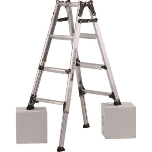 ■アルインコ　伸縮脚立（ステップ幅広）１２０ｃｍ　最大使用質量１００ｋｇ　ＰＲＷ１２０ＦＸ