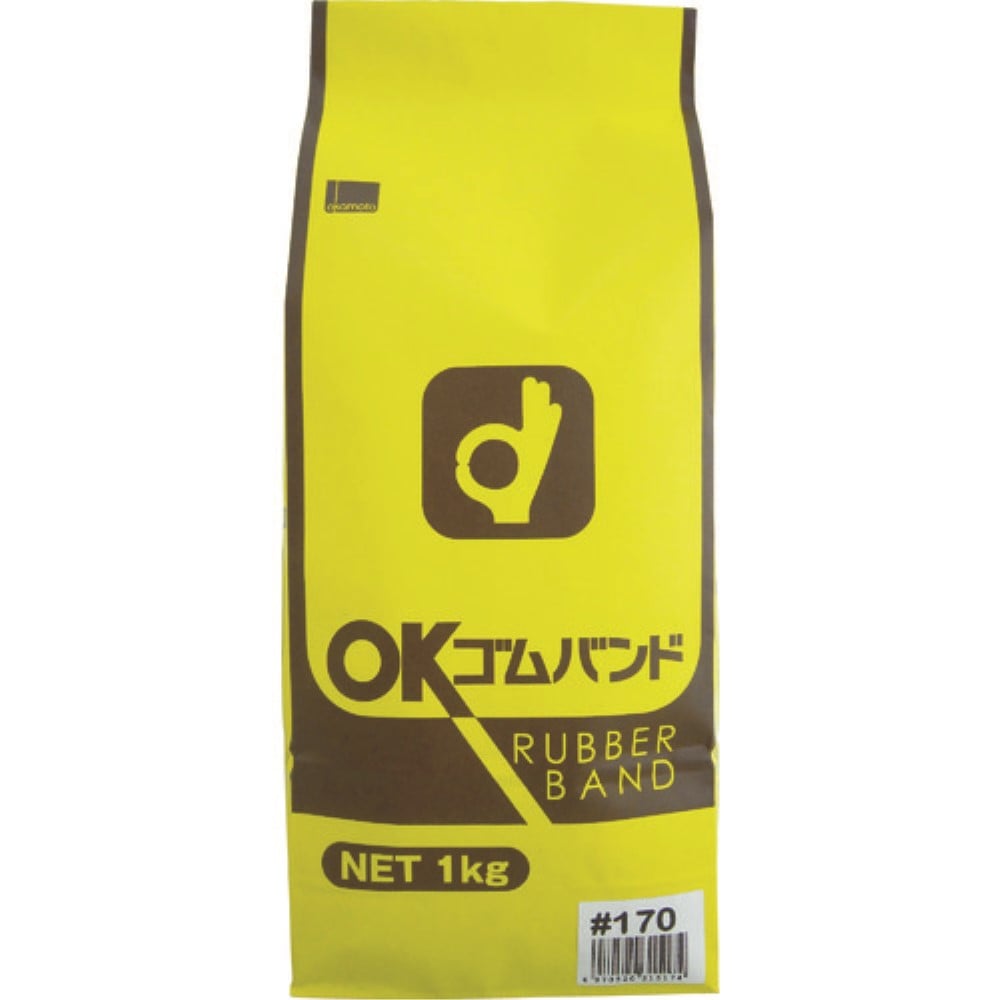 ■オカモト　ゴムバンド　１ＫＧ袋入　170 170