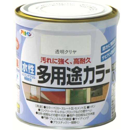 アサヒペン(Asahipen) 水性多用途カラー　０．７Ｌ　クリヤ　460943
