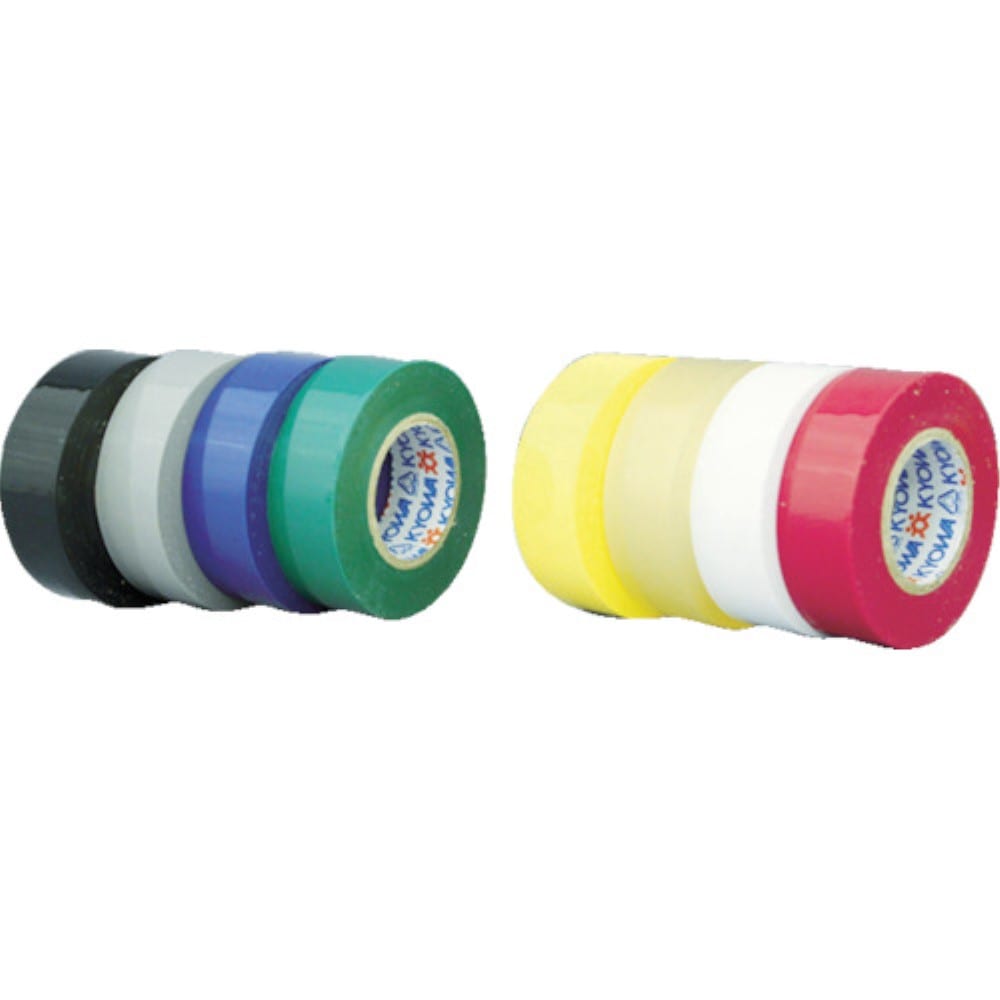 パイロン　ミリオン　ビニルテープ　１９ｍｍ×２０ｍ　緑　１０巻入り　HF531C HF531C