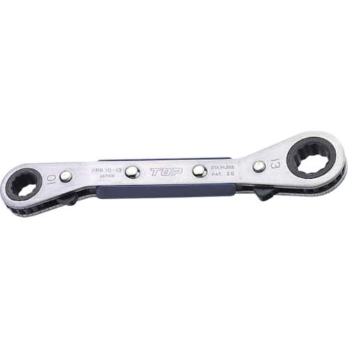 ■ＴＯＰ　ベント板ラチェットレンチ　１１Ｘ１３ｍｍ　PRB-1113